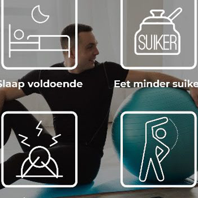 Man heeft sterke afweer door te bewegen