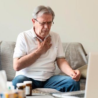 Meneer heeft last van COPD